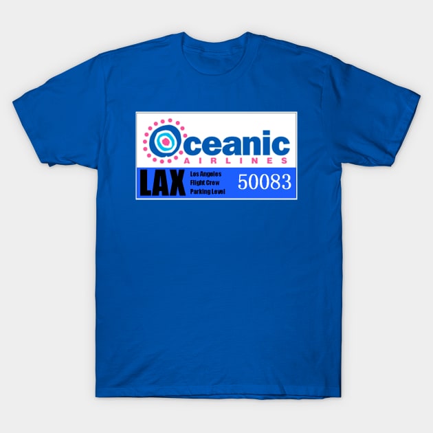 Oceanic Parking Permit T-Shirt by Starbase79